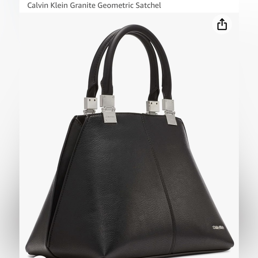 Calvin Klein Granite Geometric Satchel